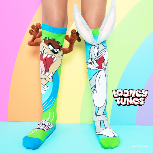 Bugs Bunny & Taz Looney Tunes Madmia 3D Kinder Sokken