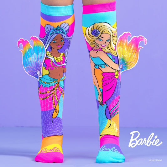 3D Mermaid Barbie Sokken van Madmia