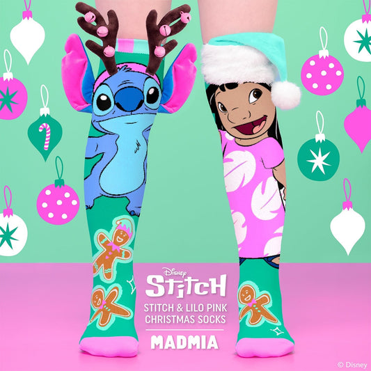 LILO & STITCH'S GINGERBREAD KERST SOKKEN