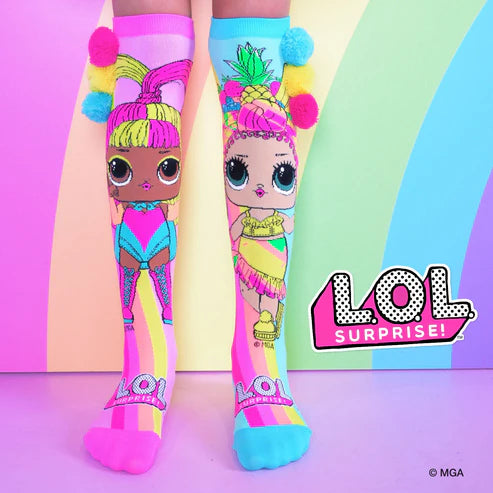 LOL Surprise Chicka and Glow Pompom Madmia Kinder sokken